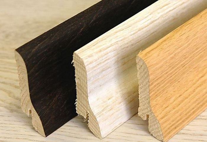 деревянный плинтус для пола