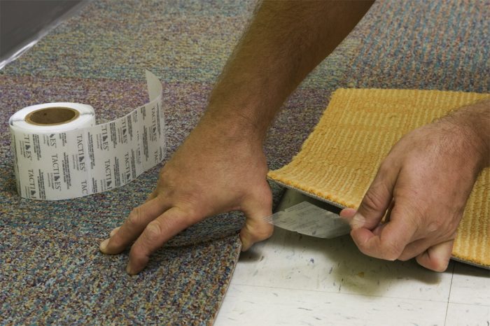 технология укладки ковровой плитки