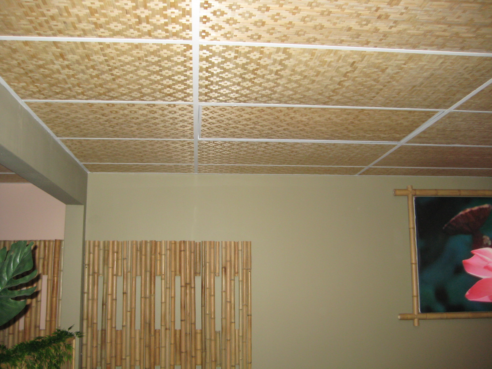 Обшивка потолка панелями