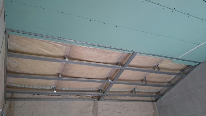 гипсокартонный потолок