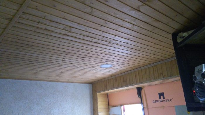 деревянные потолки