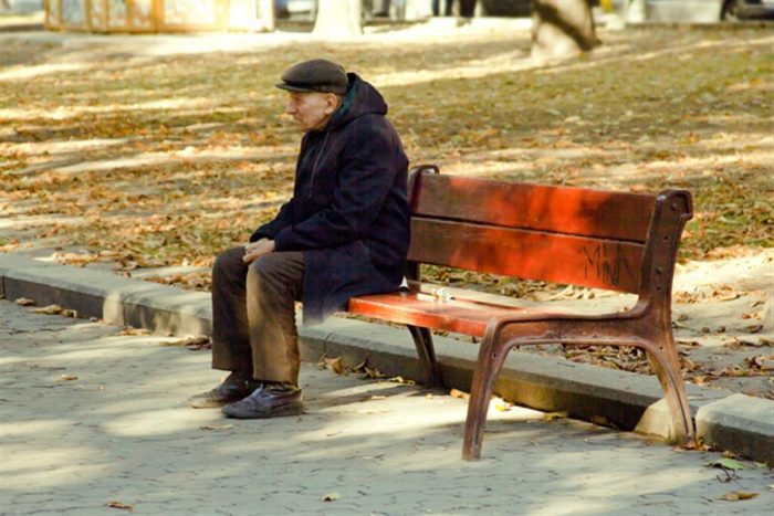одинокий пенсионер