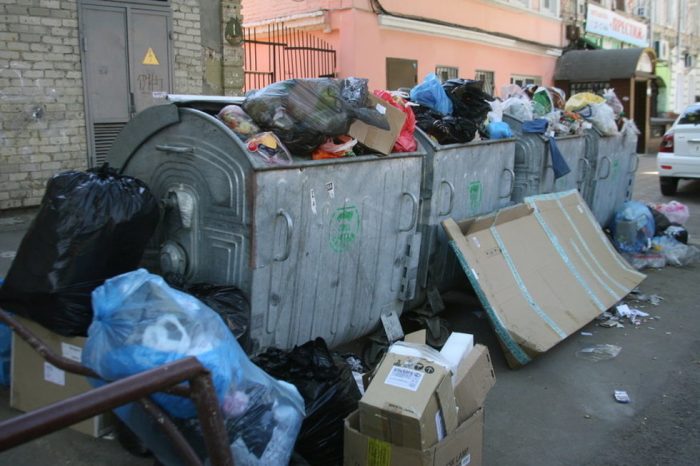 Новые тарифы за вывоз мусора в России