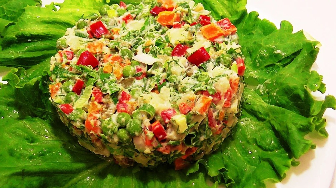 Открытки дню, картинки салаты рецепты
